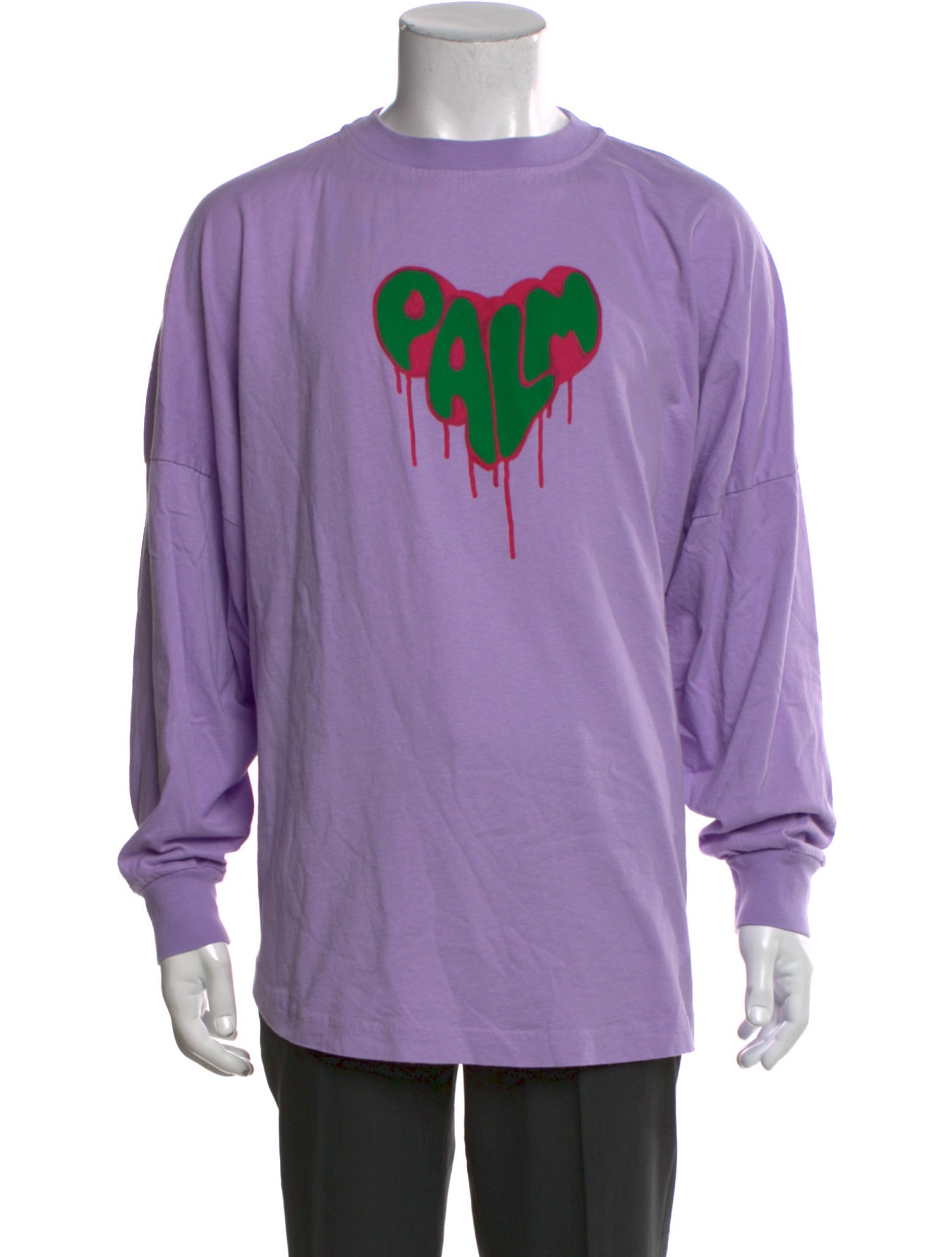 Palm Angels Graphic Print Crew Neck T-Shirt