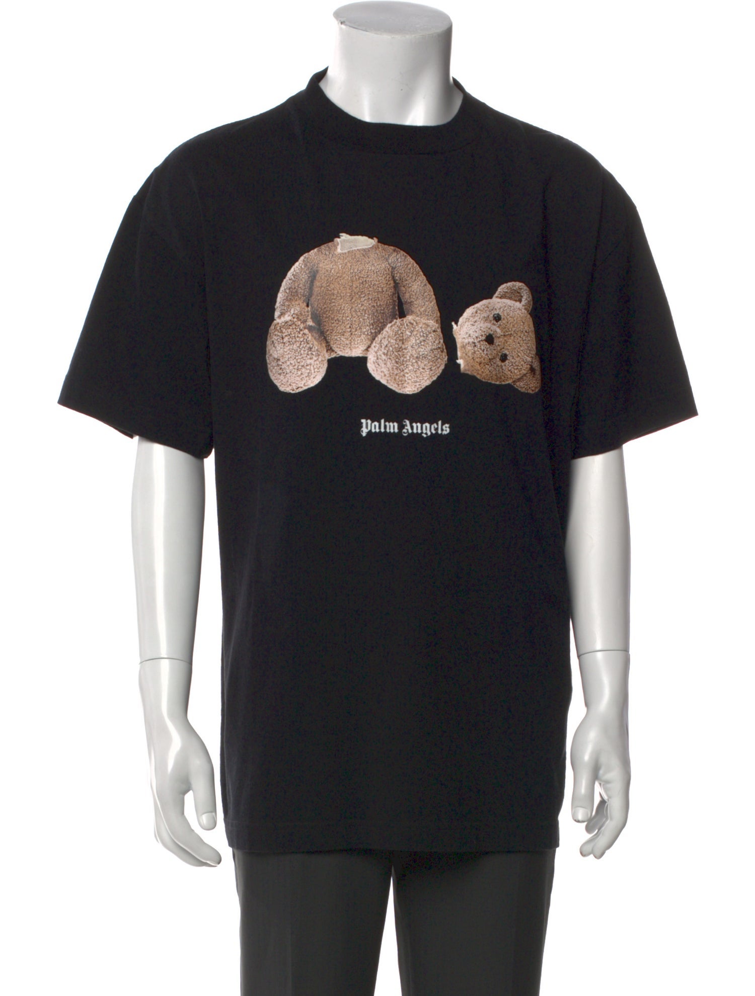 Palm Angels Graphic Print Crew Neck T-Shirt