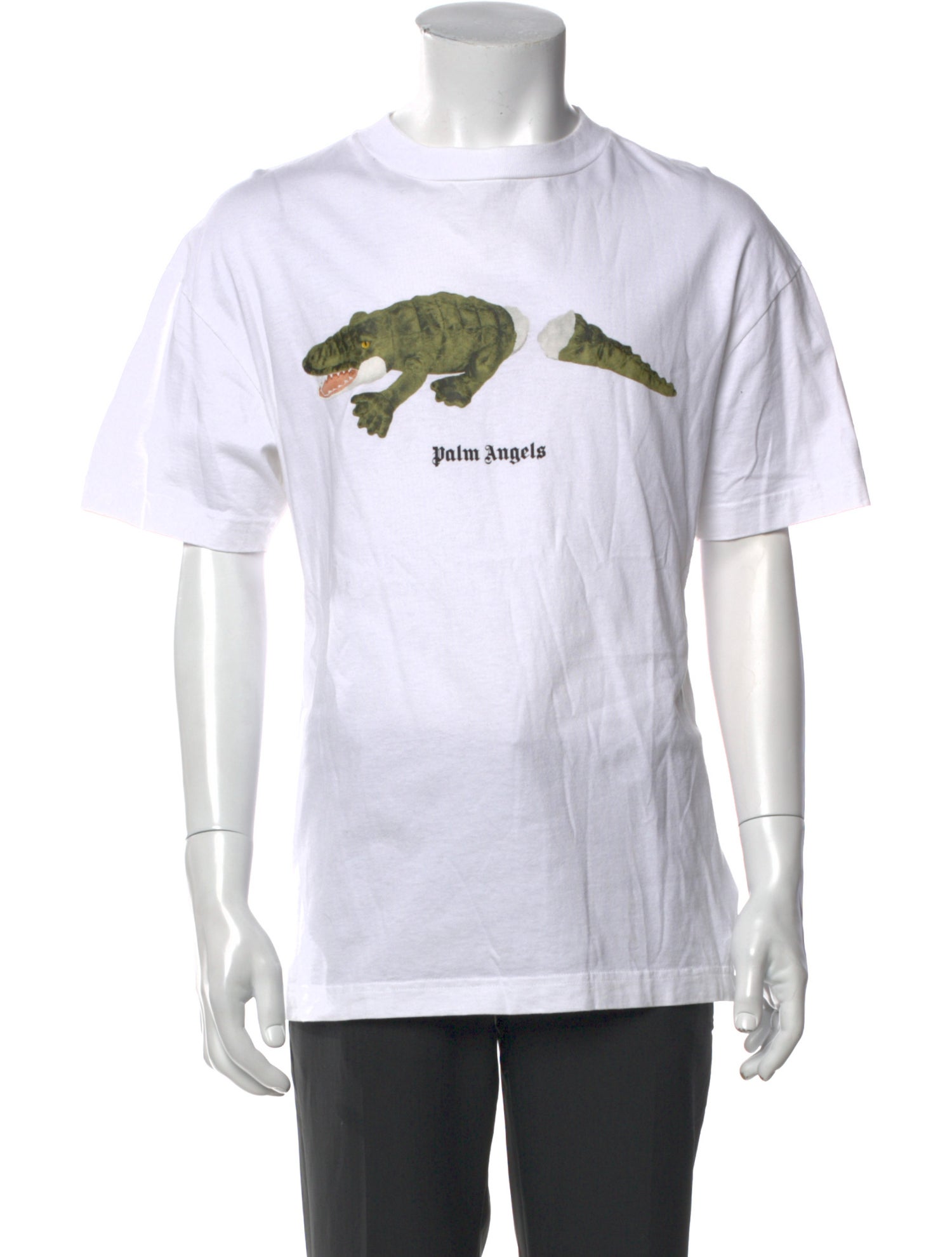 Palm Angels Graphic Print Crew Neck T-Shirt