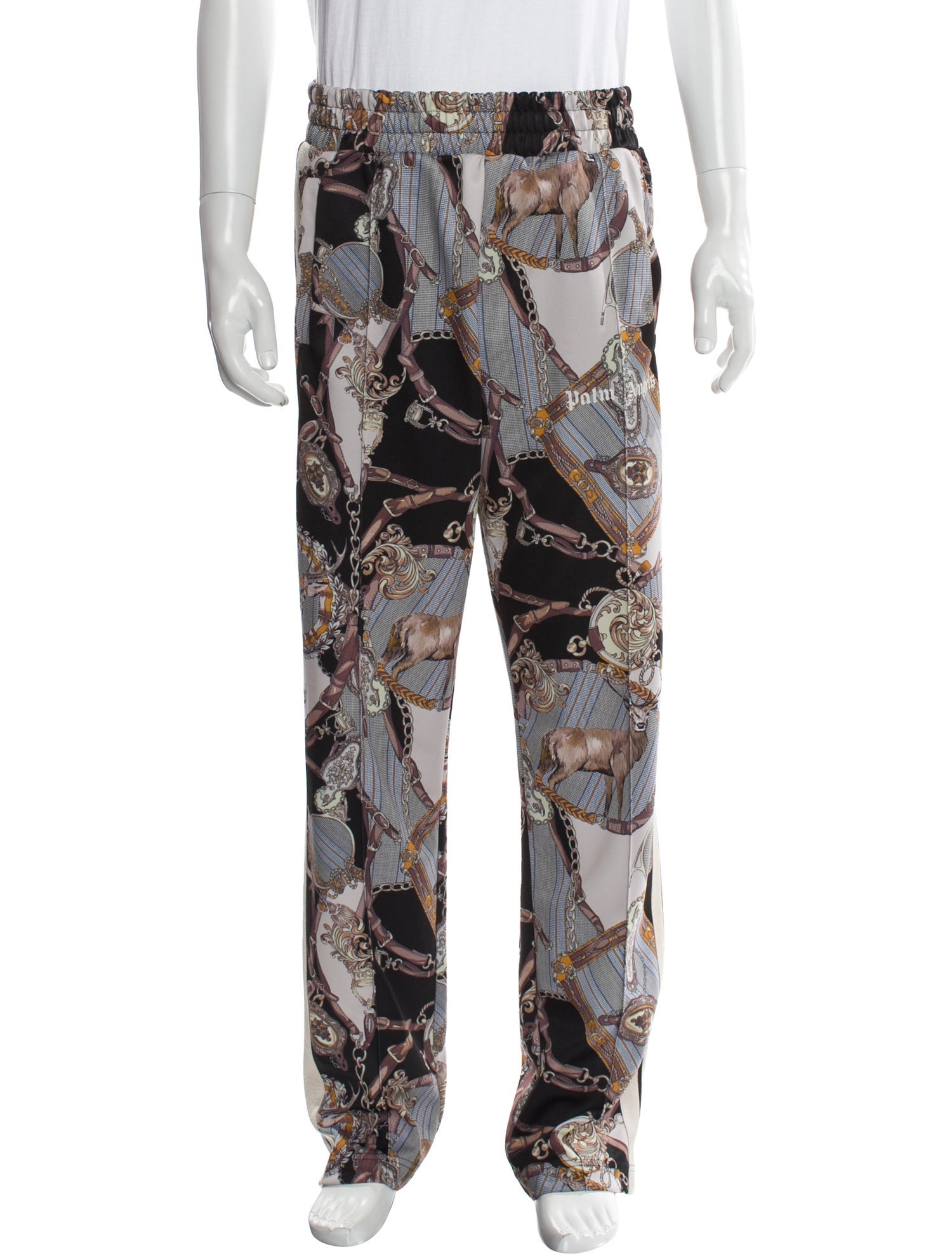 Palm Angels Printed Pajama Bottoms