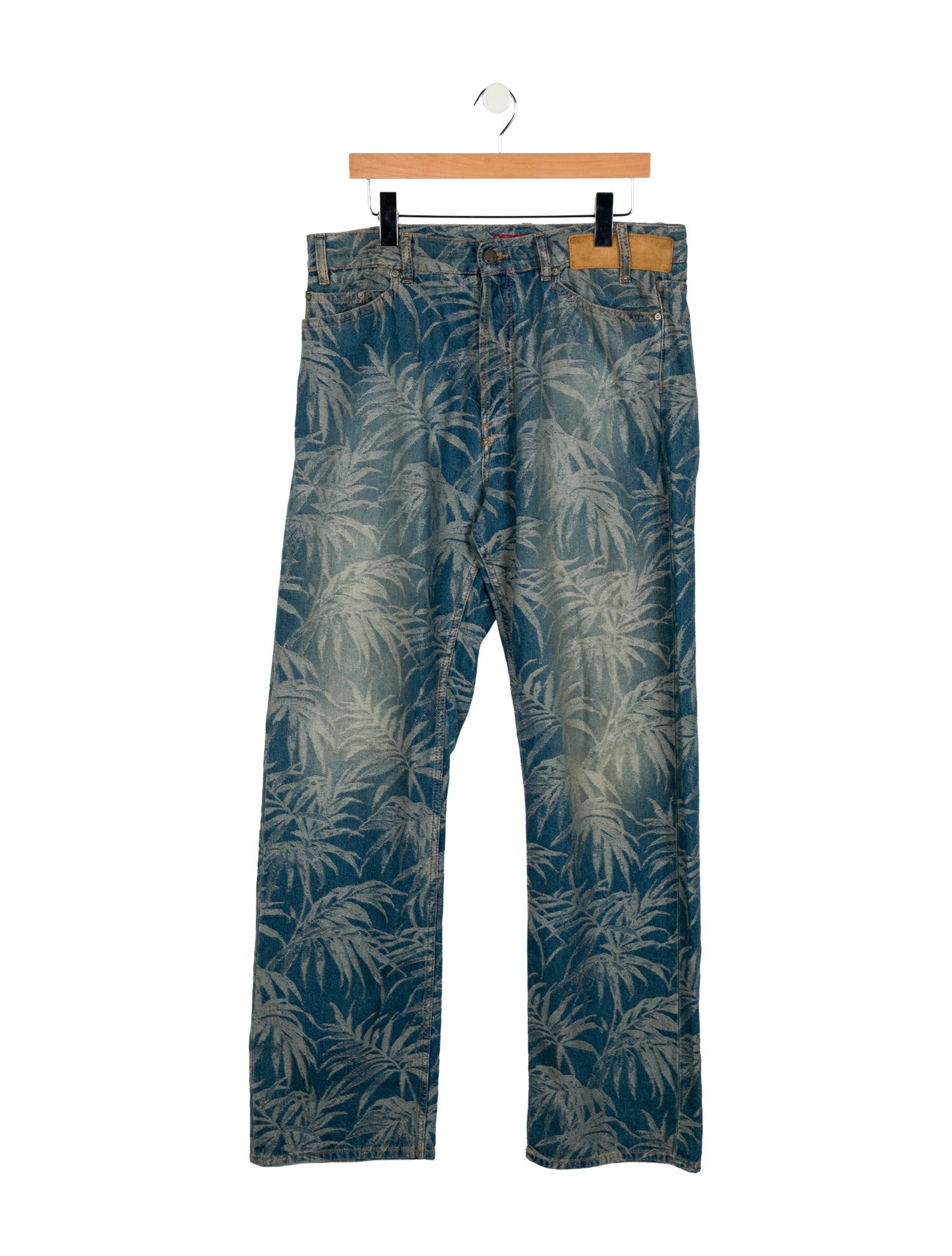 Palm Angels Straight-Leg Jeans
