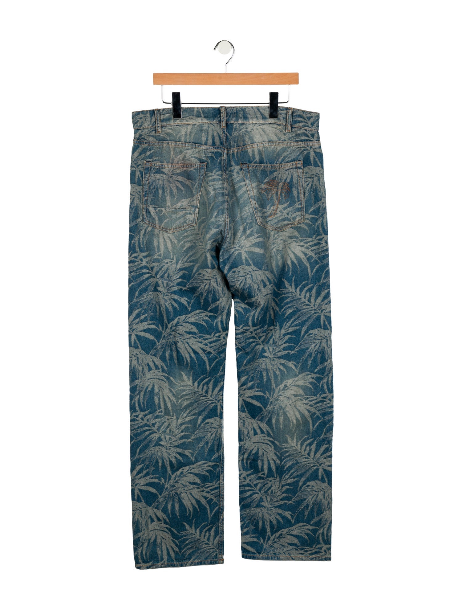 Palm Angels Straight-Leg Jeans