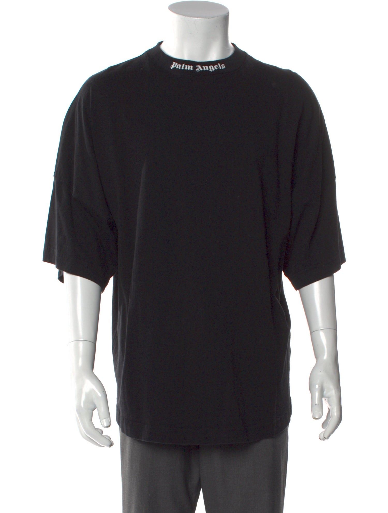 Palm Angels Crew Neck Short Sleeve T-Shirt