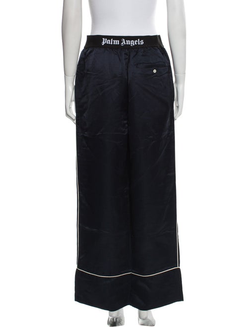 Palm Angels Linen Wide Leg Pants