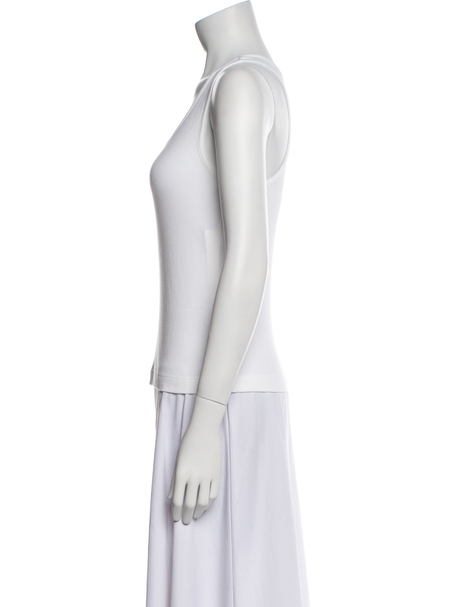 Palm Angels Graphic Print Scoop Neck Top