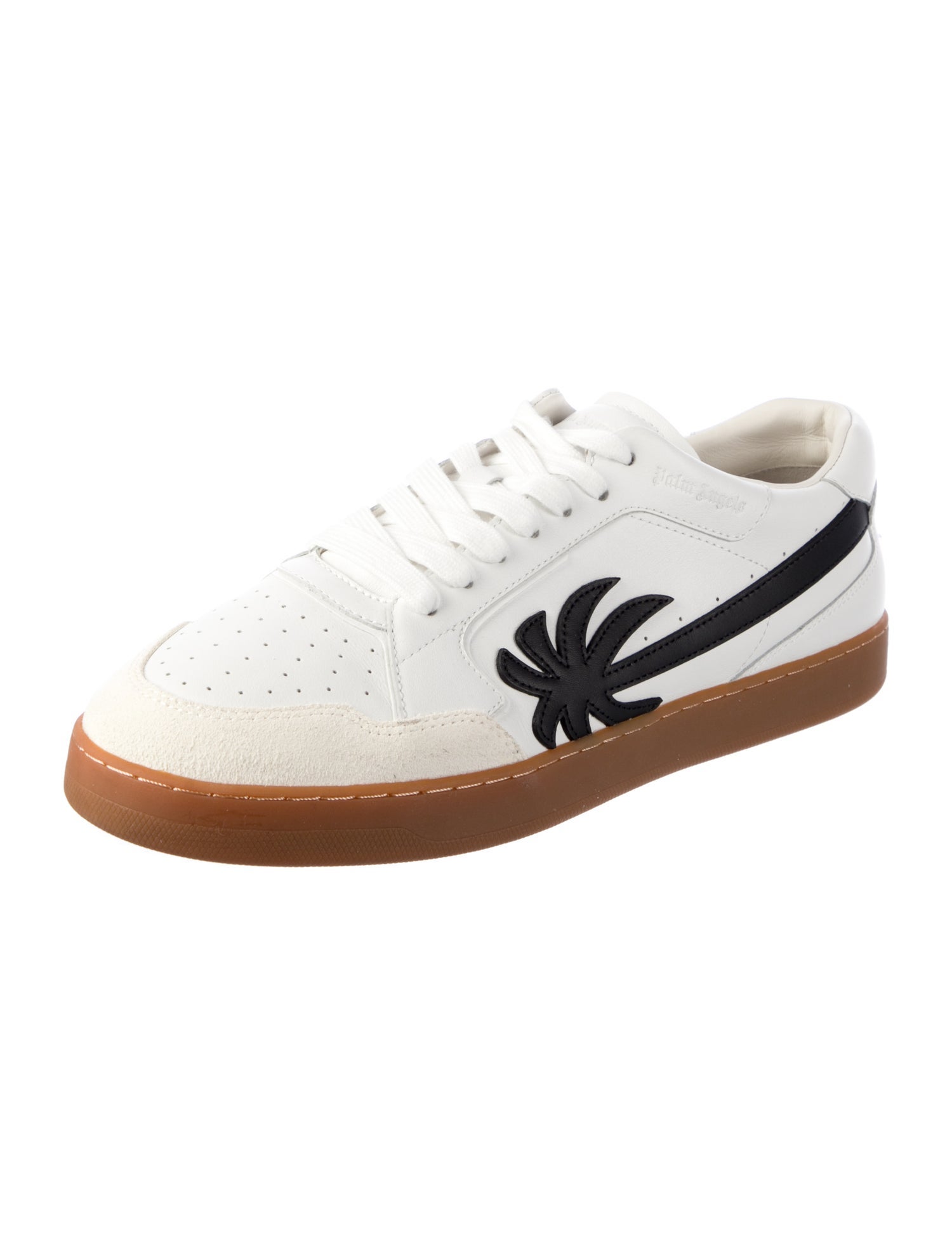Palm Angels Leather Printed Sneakers