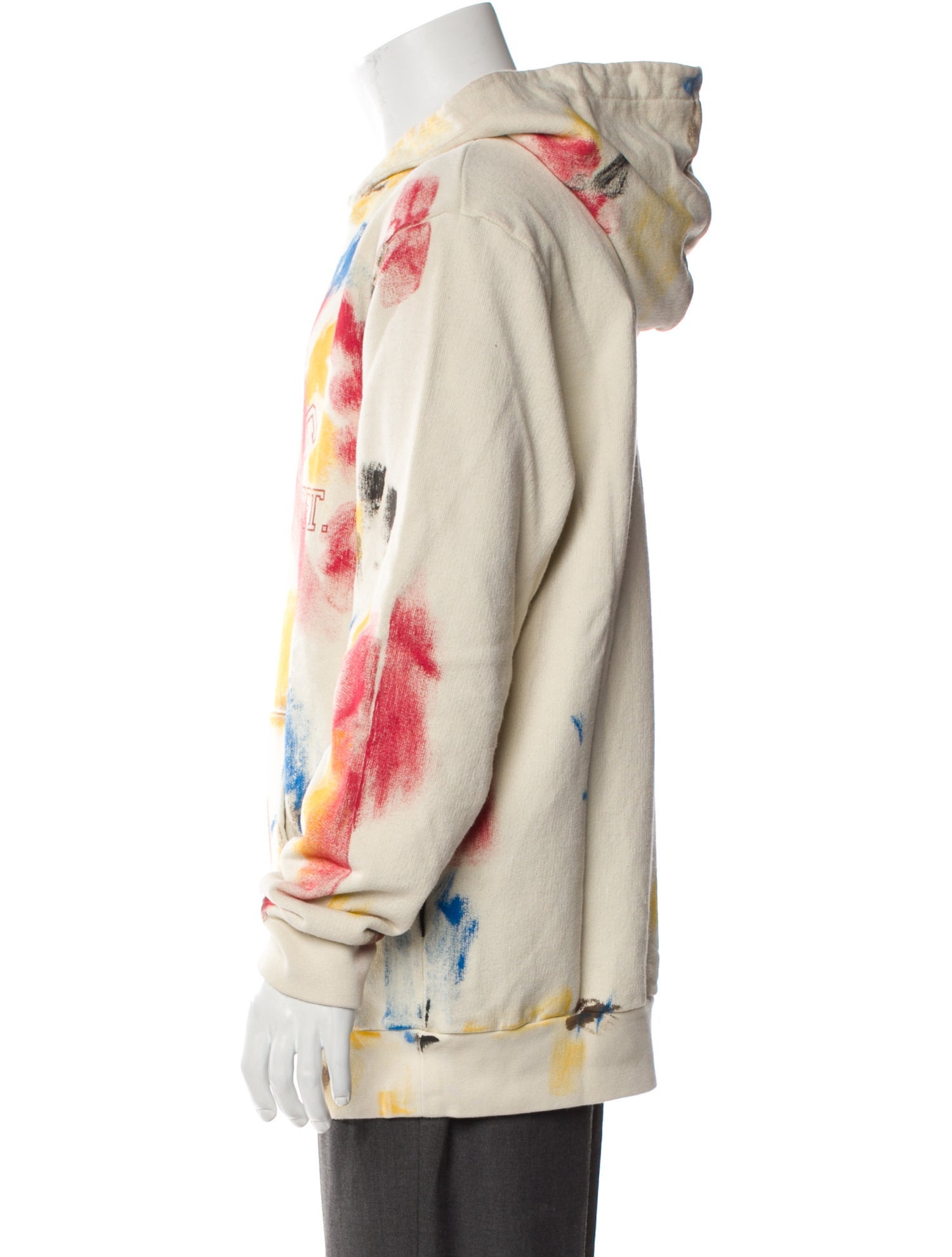 Palm Angels Graphic Print Crew Neck Hoodie