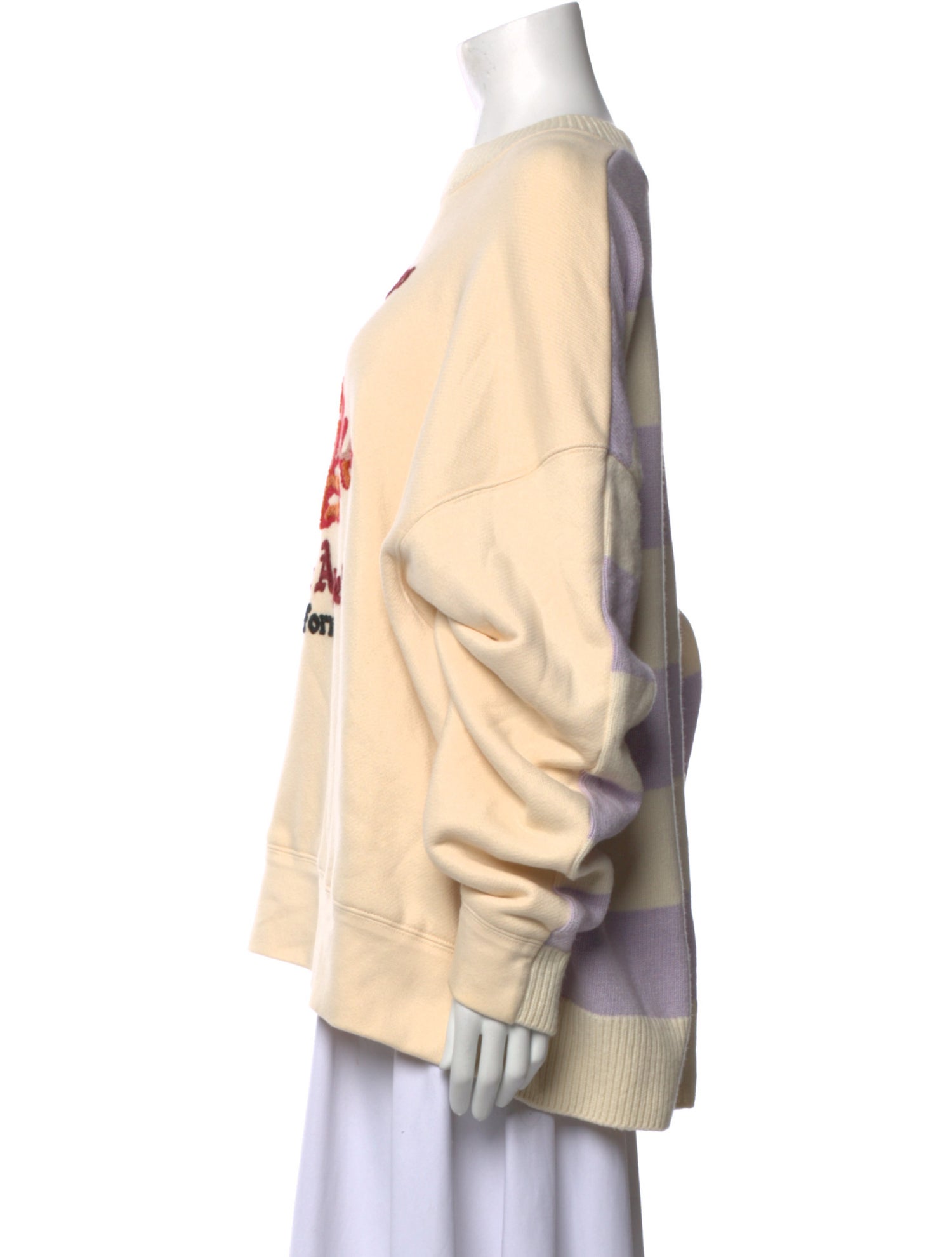 Palm Angels Graphic Print Bateau Neckline Sweater