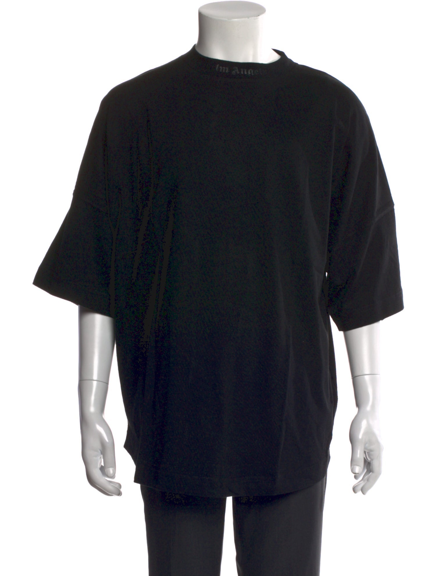 Palm Angels Crew Neck Three-Quarter Sleeve T-Shirt w/ Tags