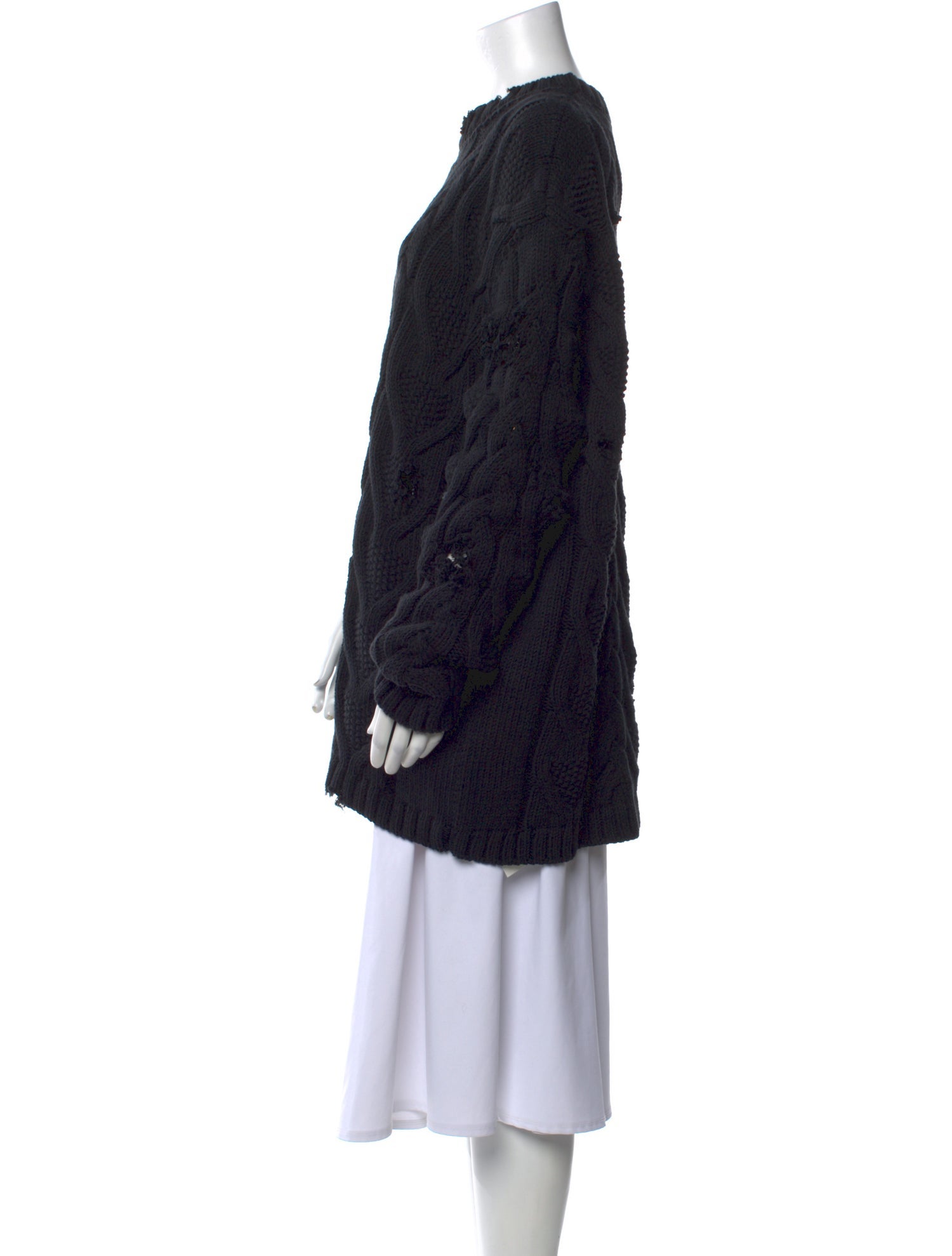 Palm Angels Striped Crew Neck Sweater