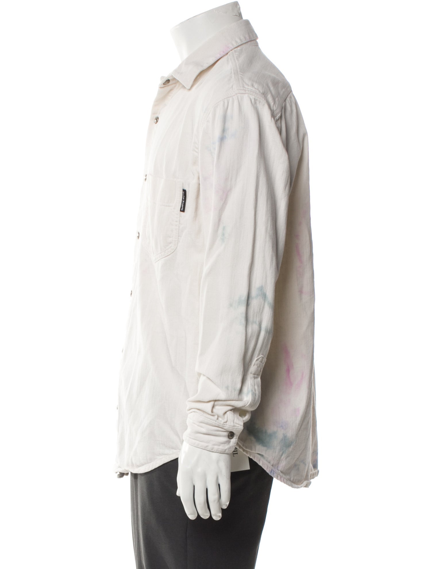 Palm Angels Long Sleeve Dress Shirt