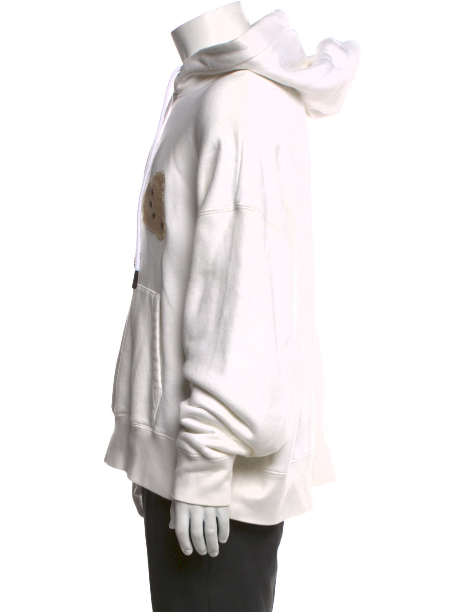 Palm Angels Graphic Print Crew Neck Hoodie