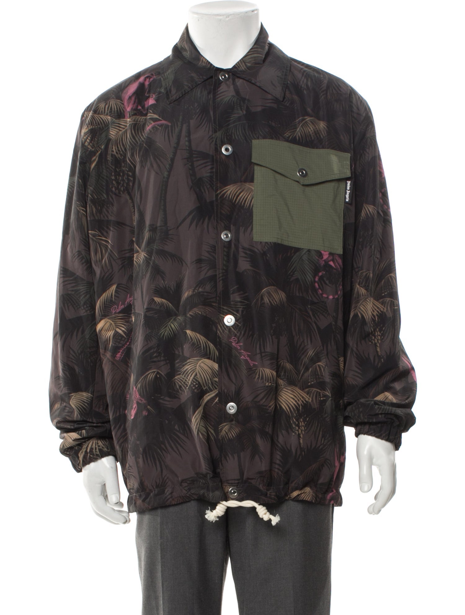 Palm Angels Printed Utility Jacket w/ Tags