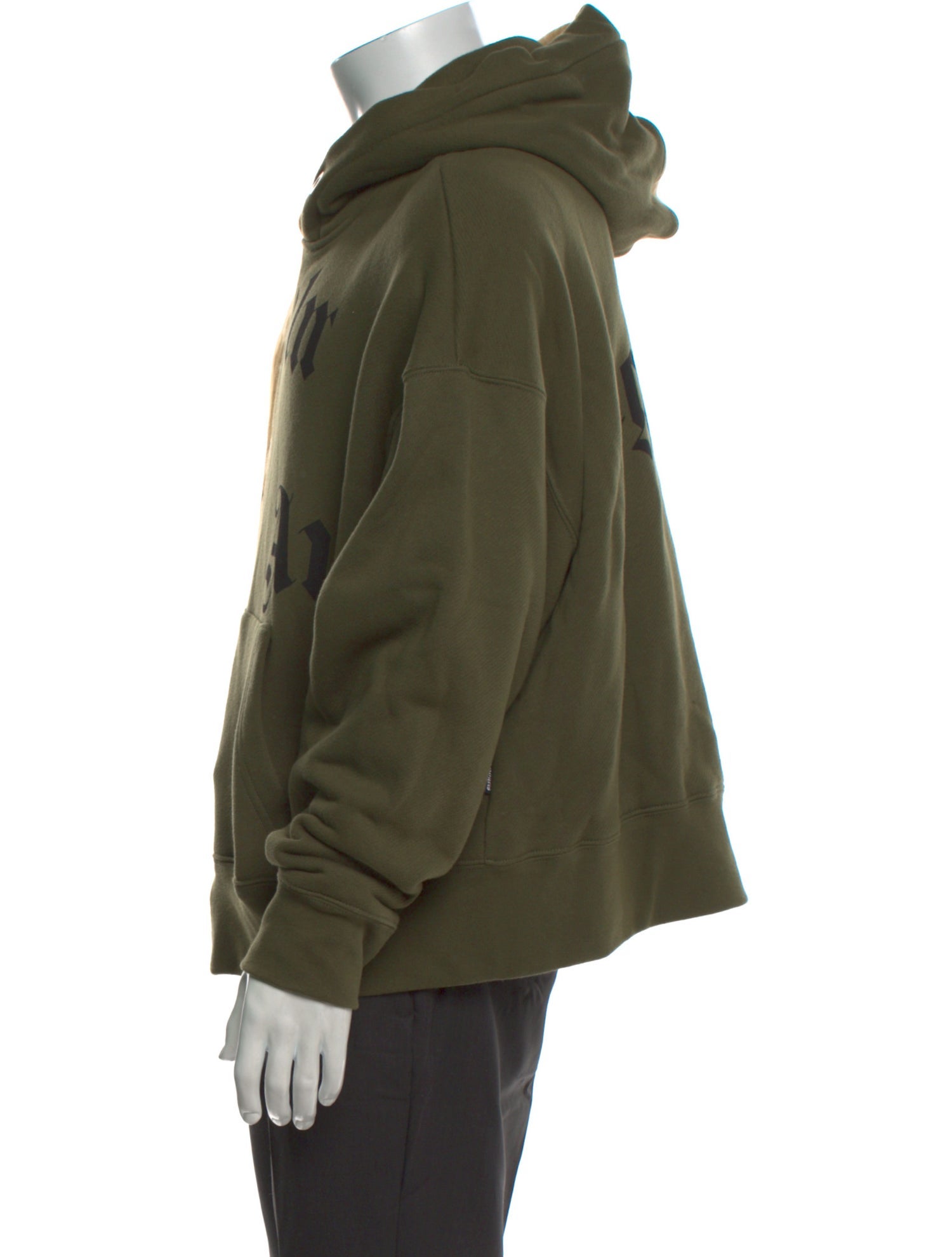 Palm Angels Colorblock Pattern Crew Neck Hoodie w/ Tags