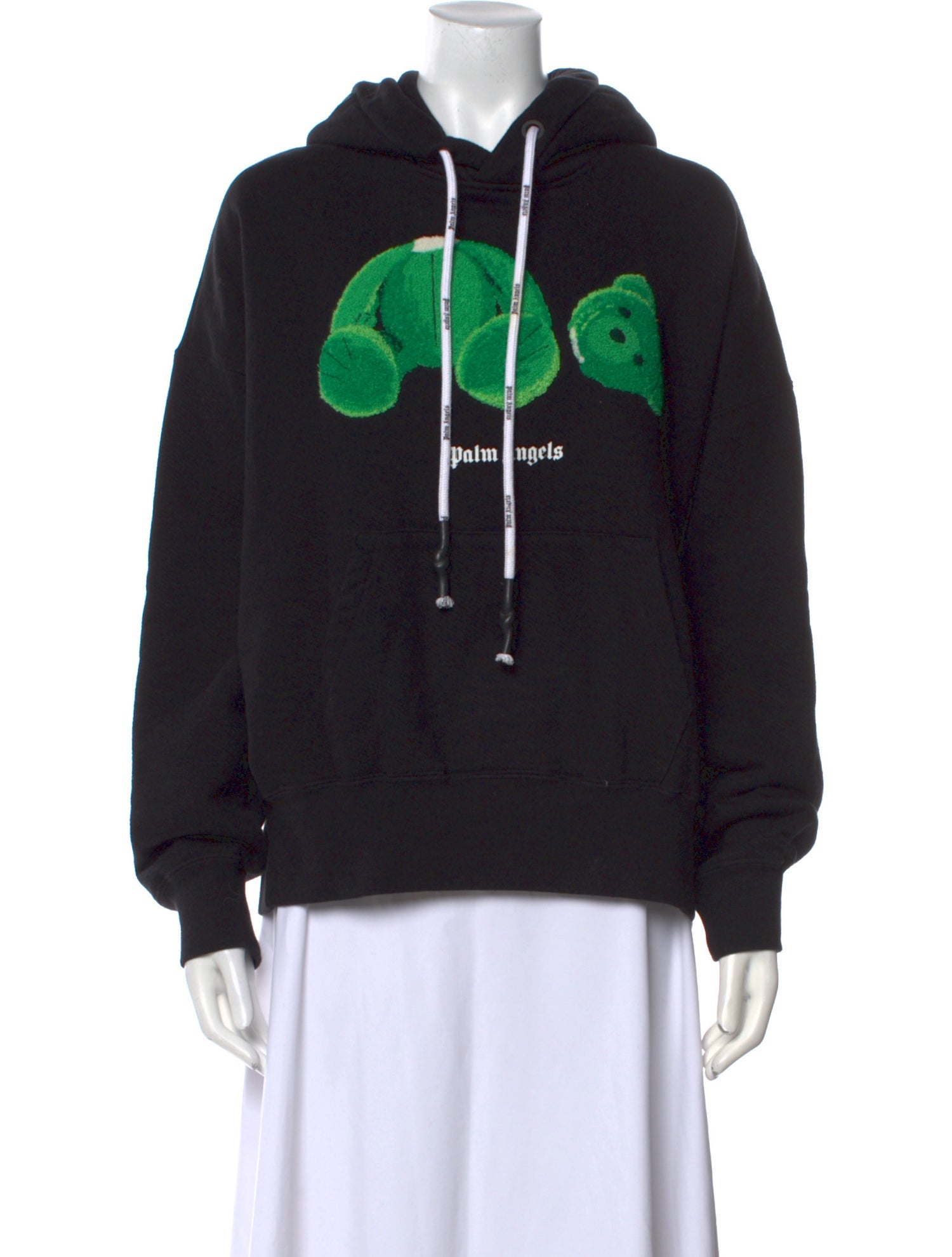 Palm Angels Graphic Print Crew Neck Sweatshirt