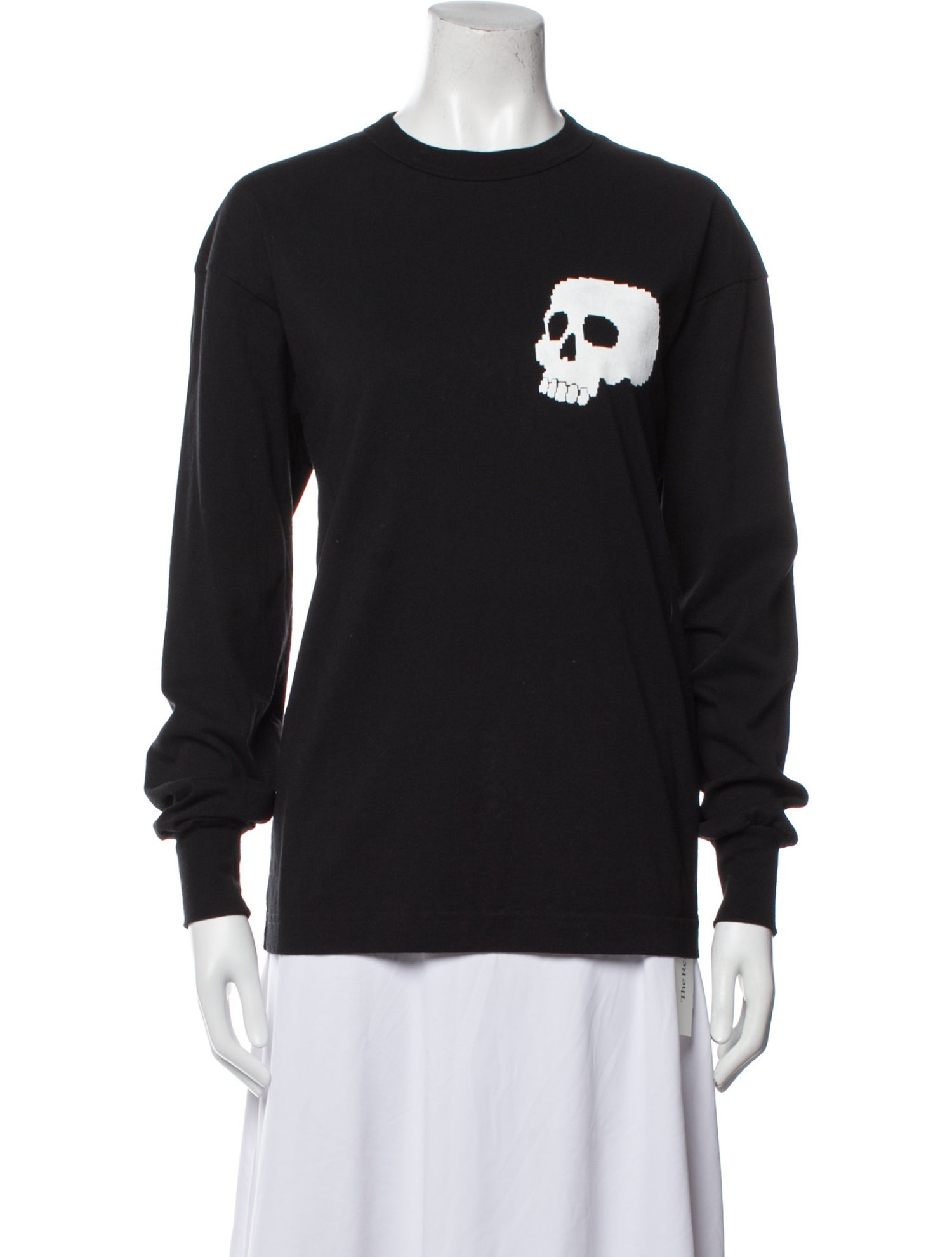 Palm Angels Graphic Print Crew Neck Sweatshirt