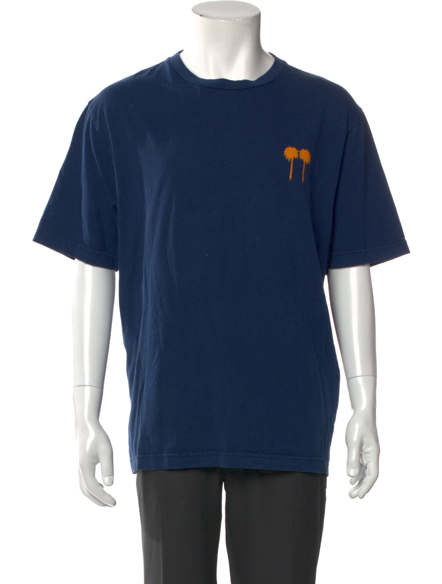 Palm Angels Graphic Print Crew Neck T-Shirt