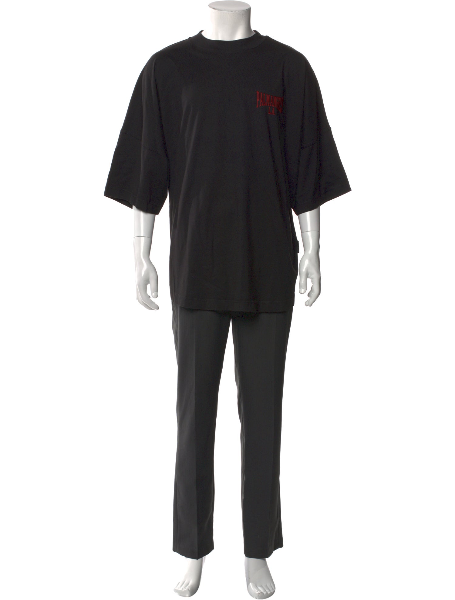 Palm Angels Graphic Print Crew Neck T-Shirt w/ Tags