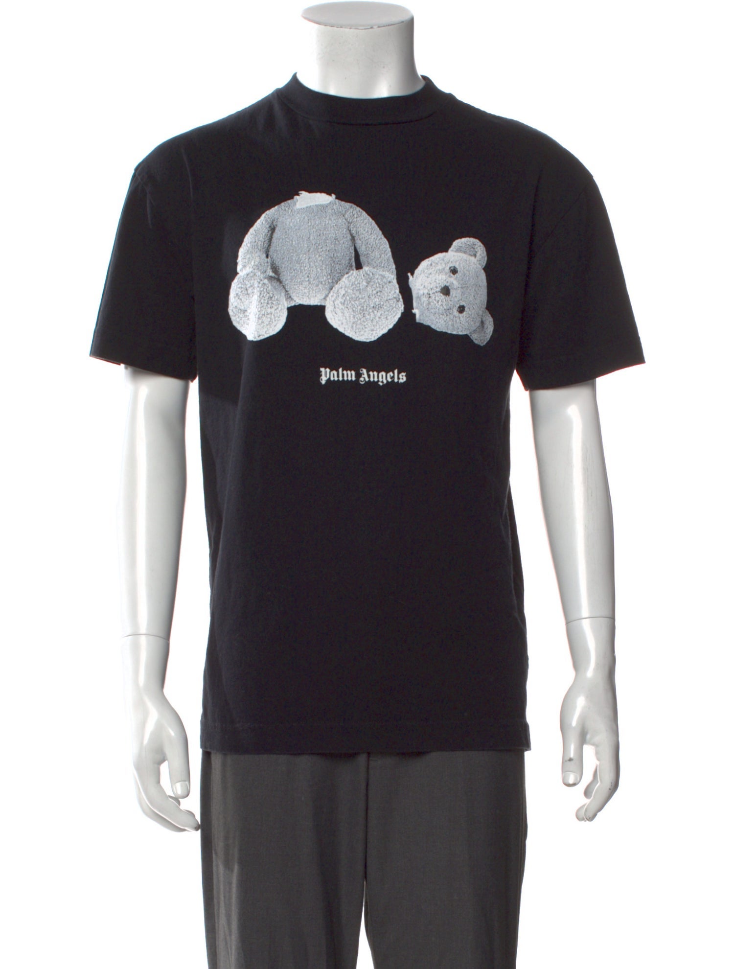 Palm Angels Graphic Print Crew Neck T-Shirt