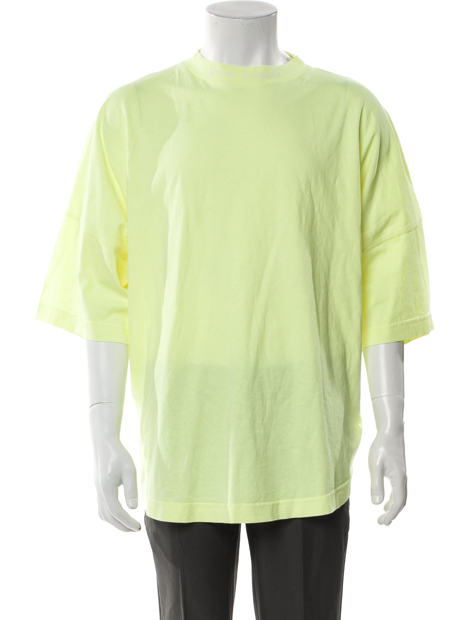 Palm Angels Crew Neck Three-Quarter Sleeve T-Shirt w/ Tags