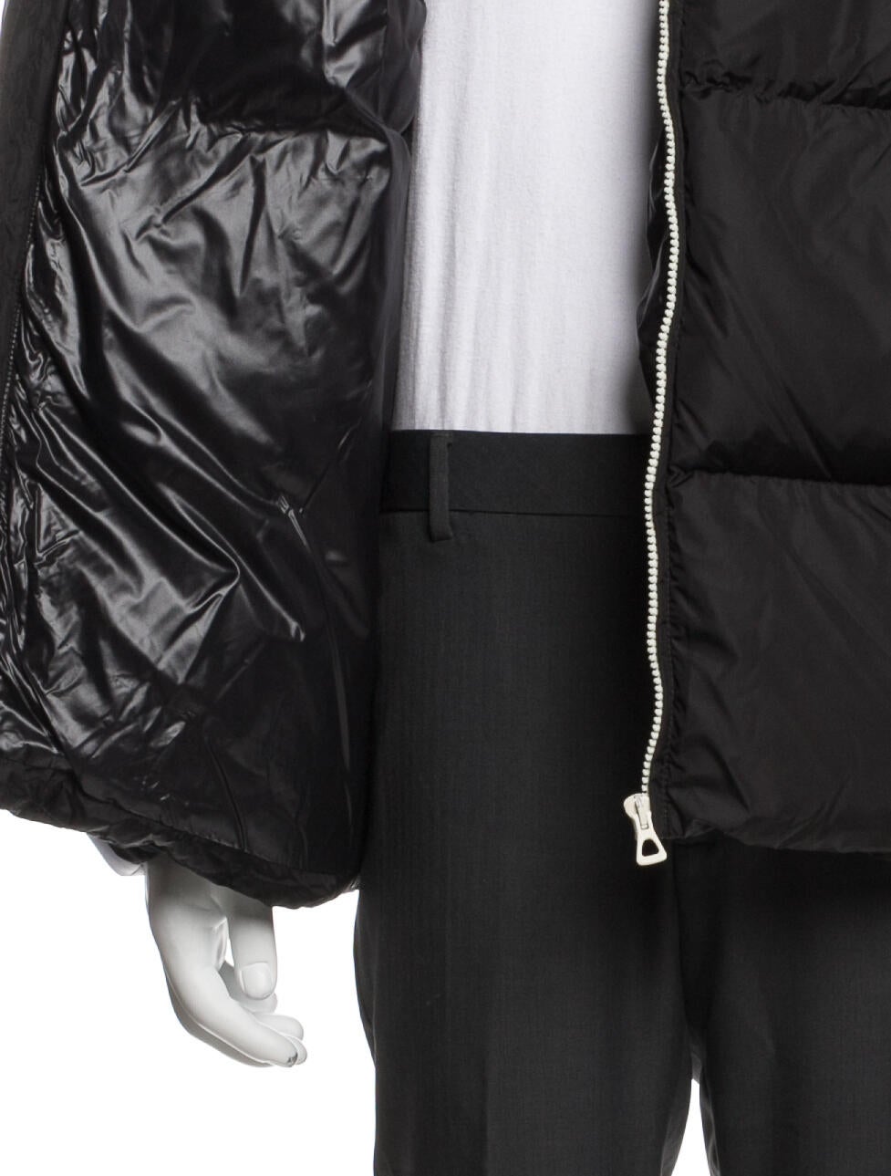 Palm Angels Graphic Print Puffer Coat