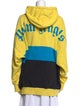 Palm Angels Colorblock Pattern Crew Neck Sweater