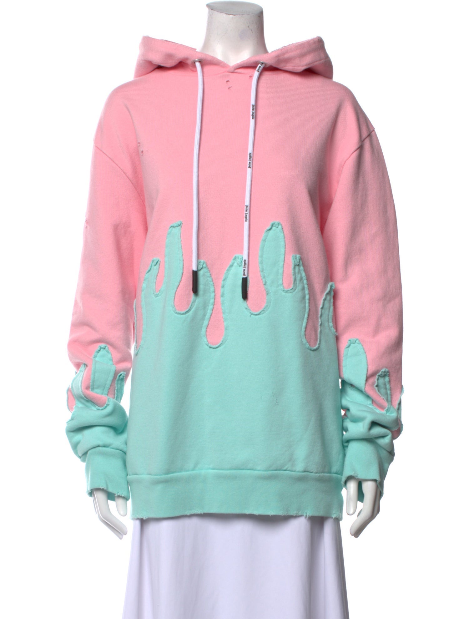 Palm Angels Graphic Print Crew Neck Sweatshirt