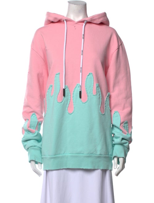 Palm Angels Graphic Print Crew Neck Sweatshirt