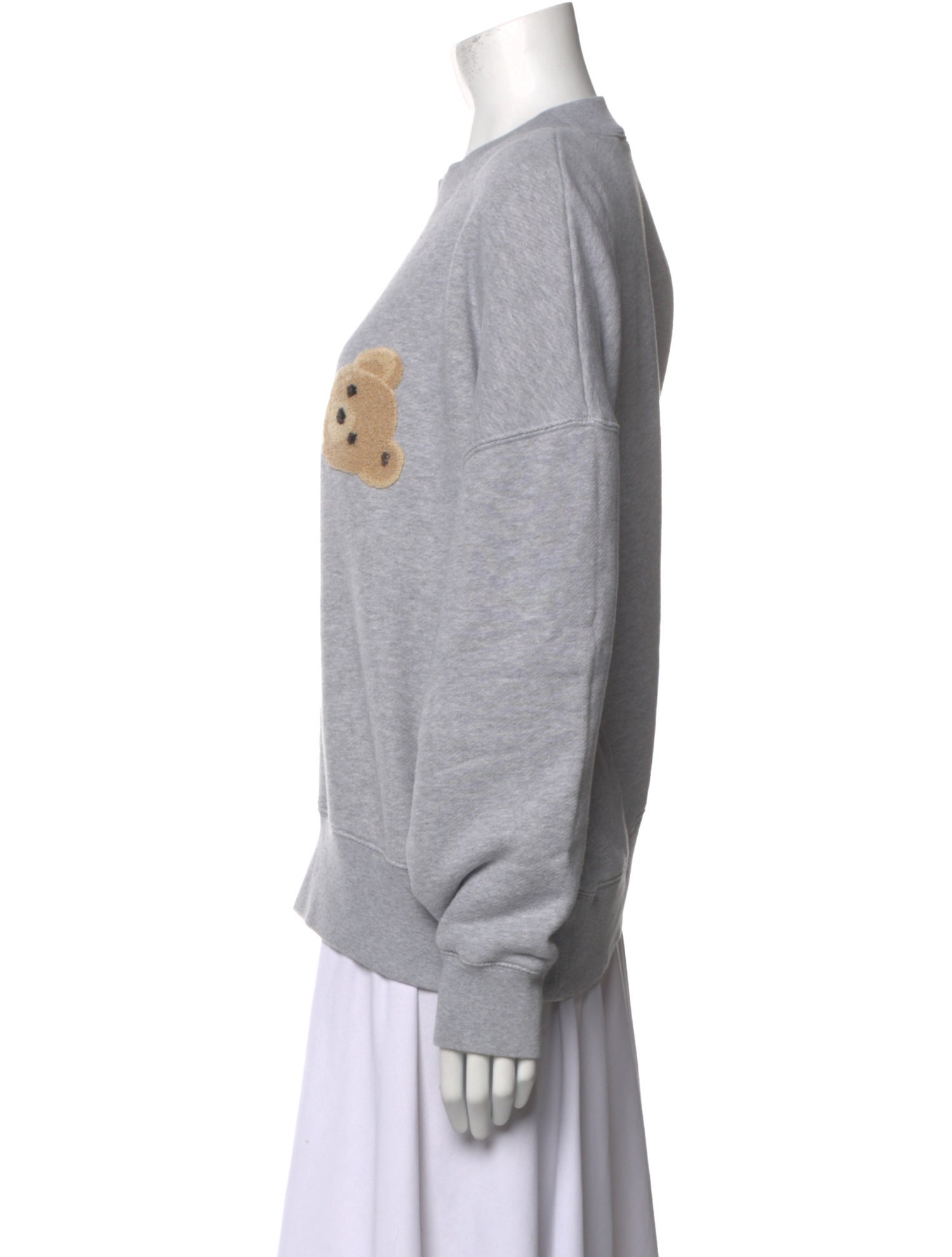 Palm Angels Graphic Print Crew Neck Sweatshirt