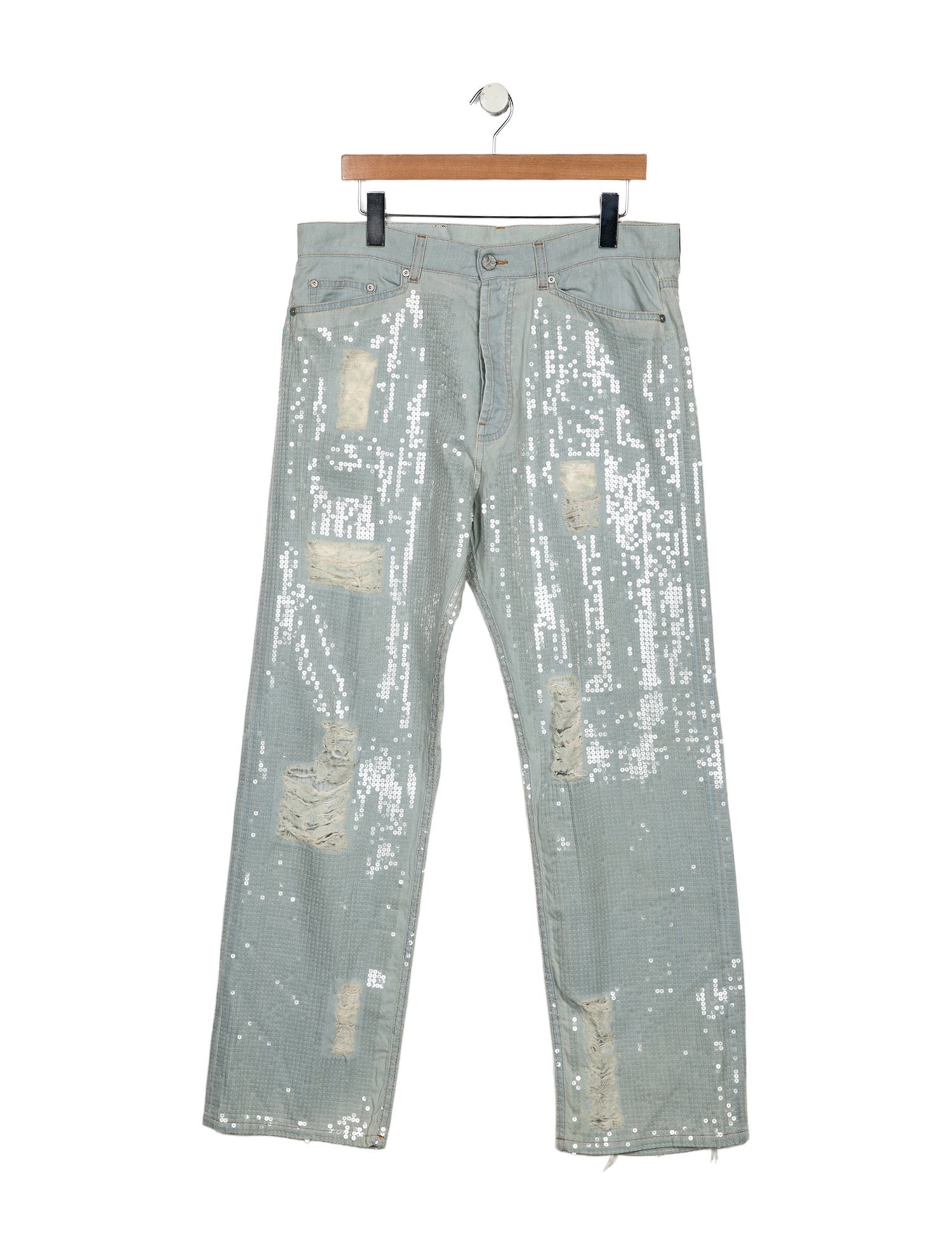 Palm Angels Straight-Leg Jeans w/ Tags