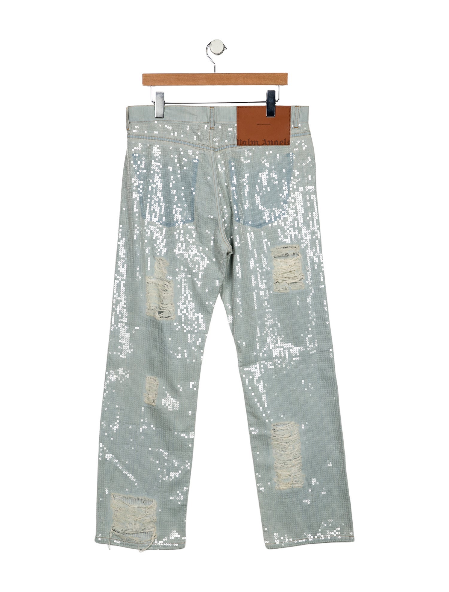 Palm Angels Straight-Leg Jeans w/ Tags