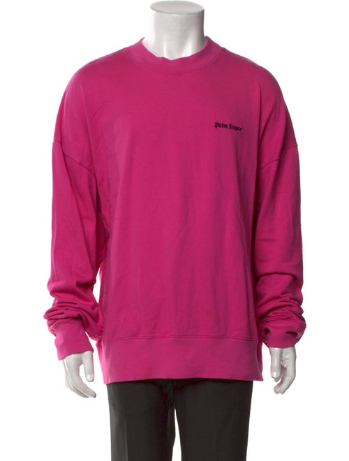 Palm Angels Crew Neck Long Sleeve Pullover