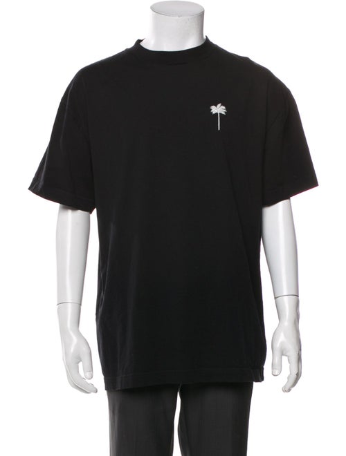 Palm Angels Graphic Print Crew Neck T-Shirt