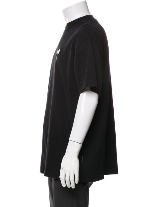 Palm Angels Graphic Print Crew Neck T-Shirt