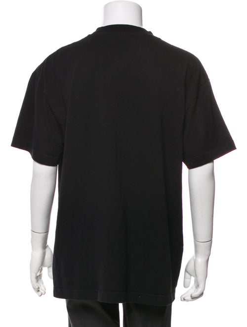 Palm Angels Graphic Print Crew Neck T-Shirt