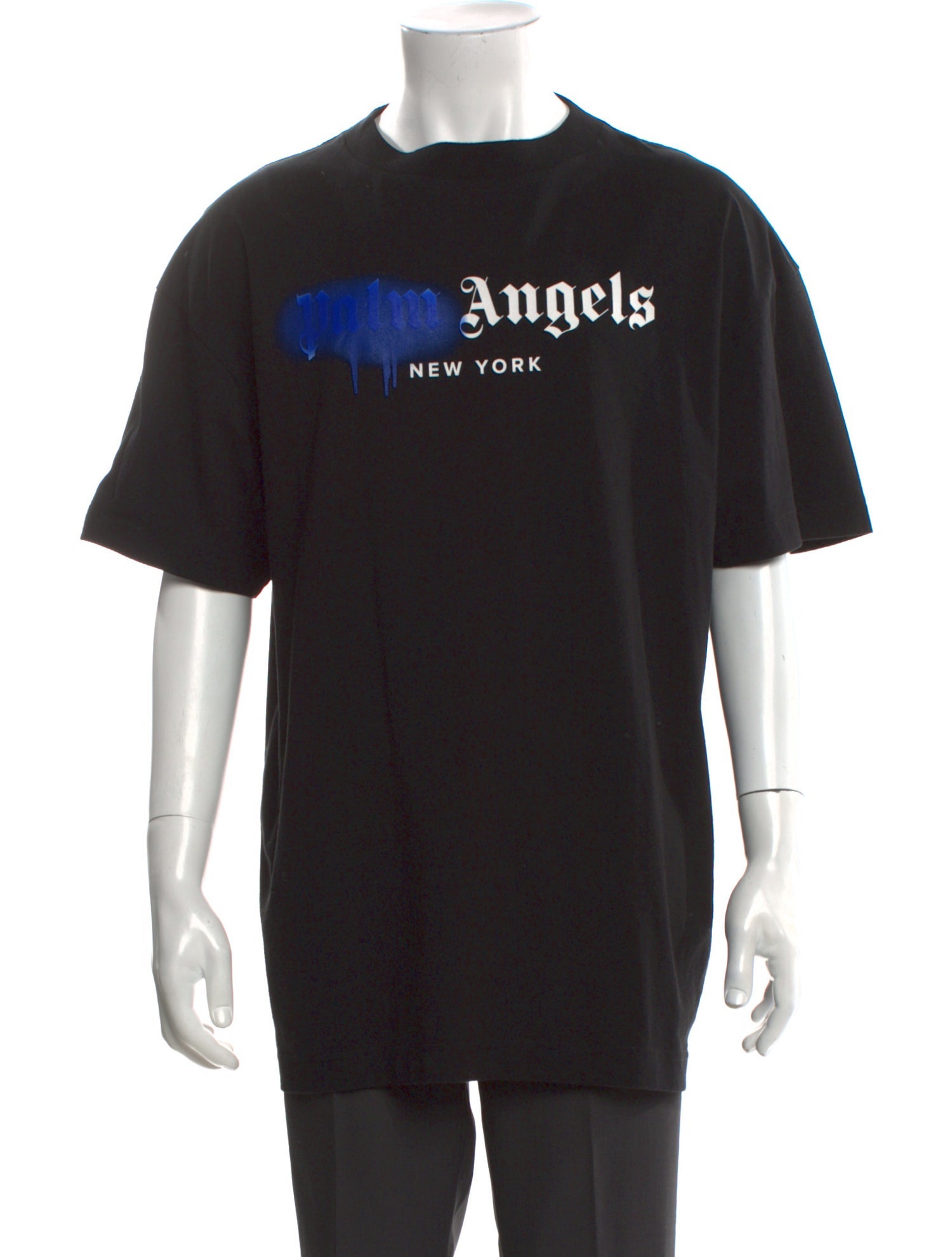 Palm Angels Graphic Print Crew Neck T-Shirt