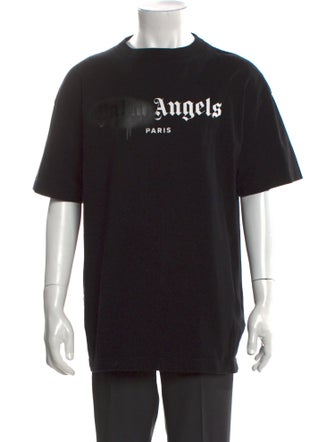 Palm Angels Graphic Print Crew Neck T-Shirt