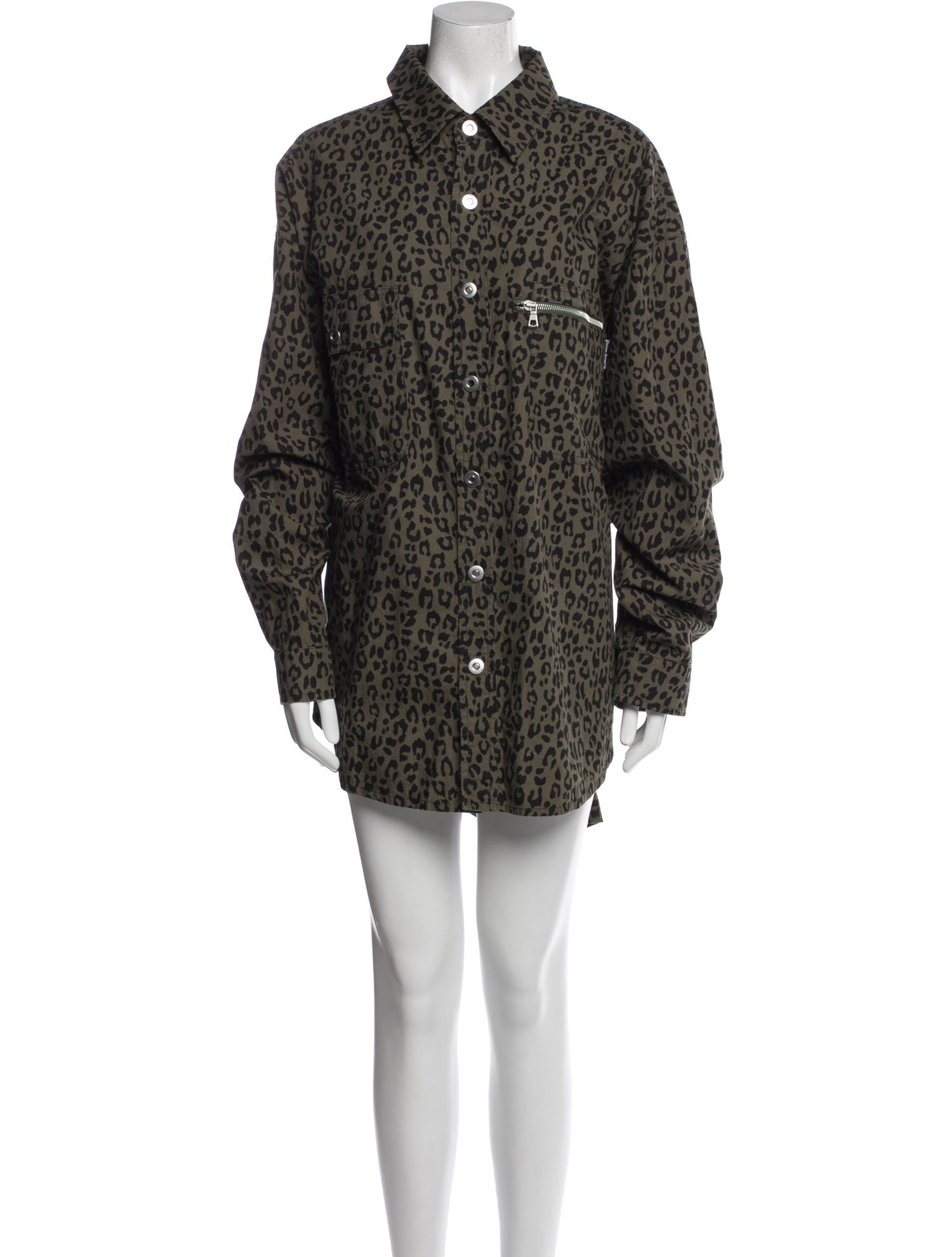 Palm Angels Animal Print Mini Dress