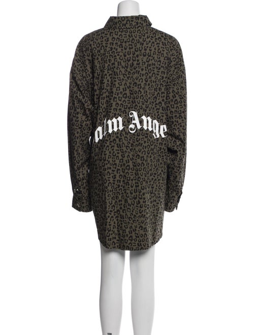 Palm Angels Animal Print Mini Dress