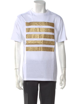 Palm Angels Graphic Print Crew Neck T-Shirt