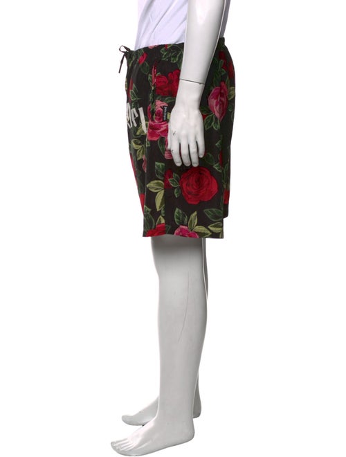 Palm Angels Floral Print Jogger Shorts