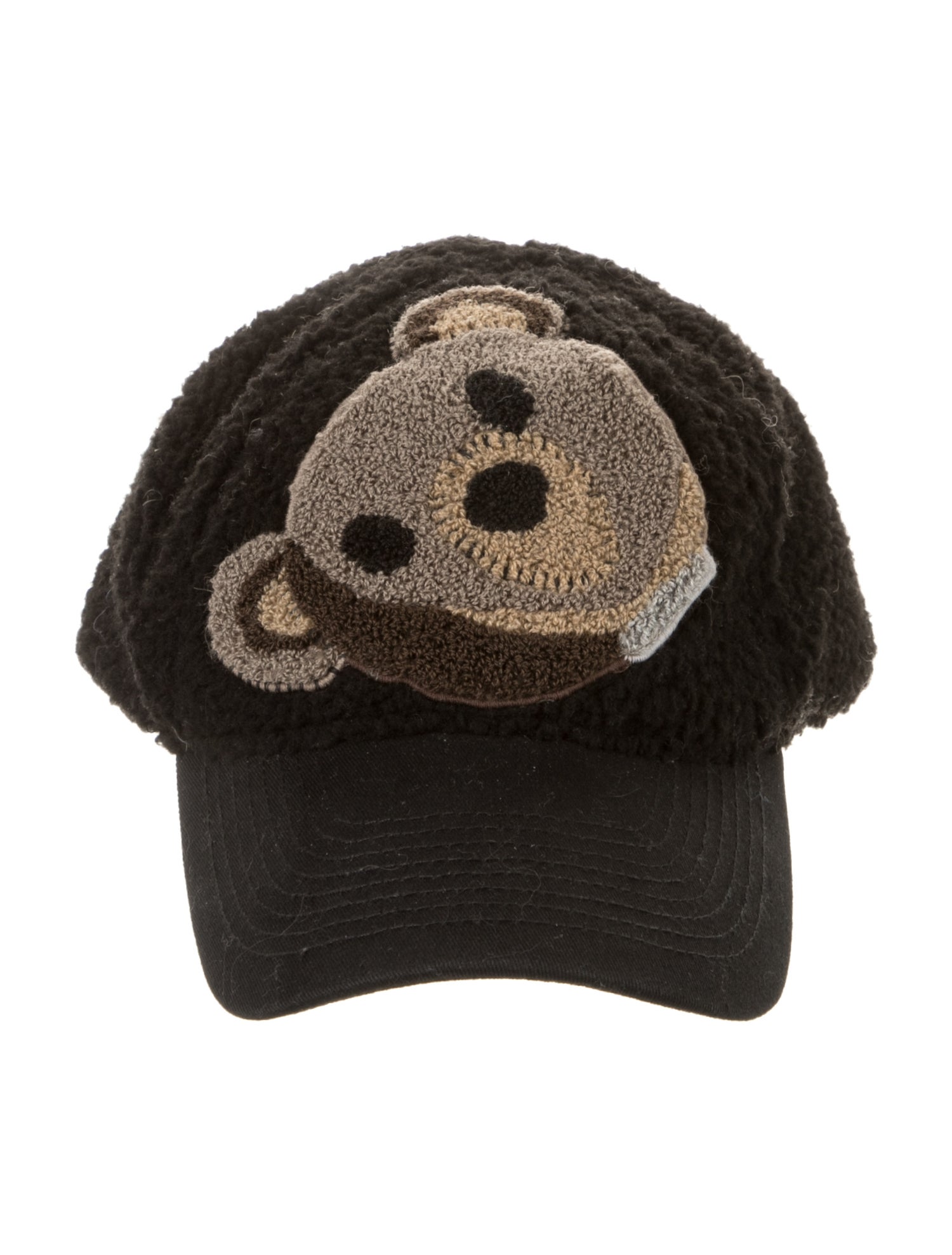 Palm Angels Sherpa Teddy Bear Cap