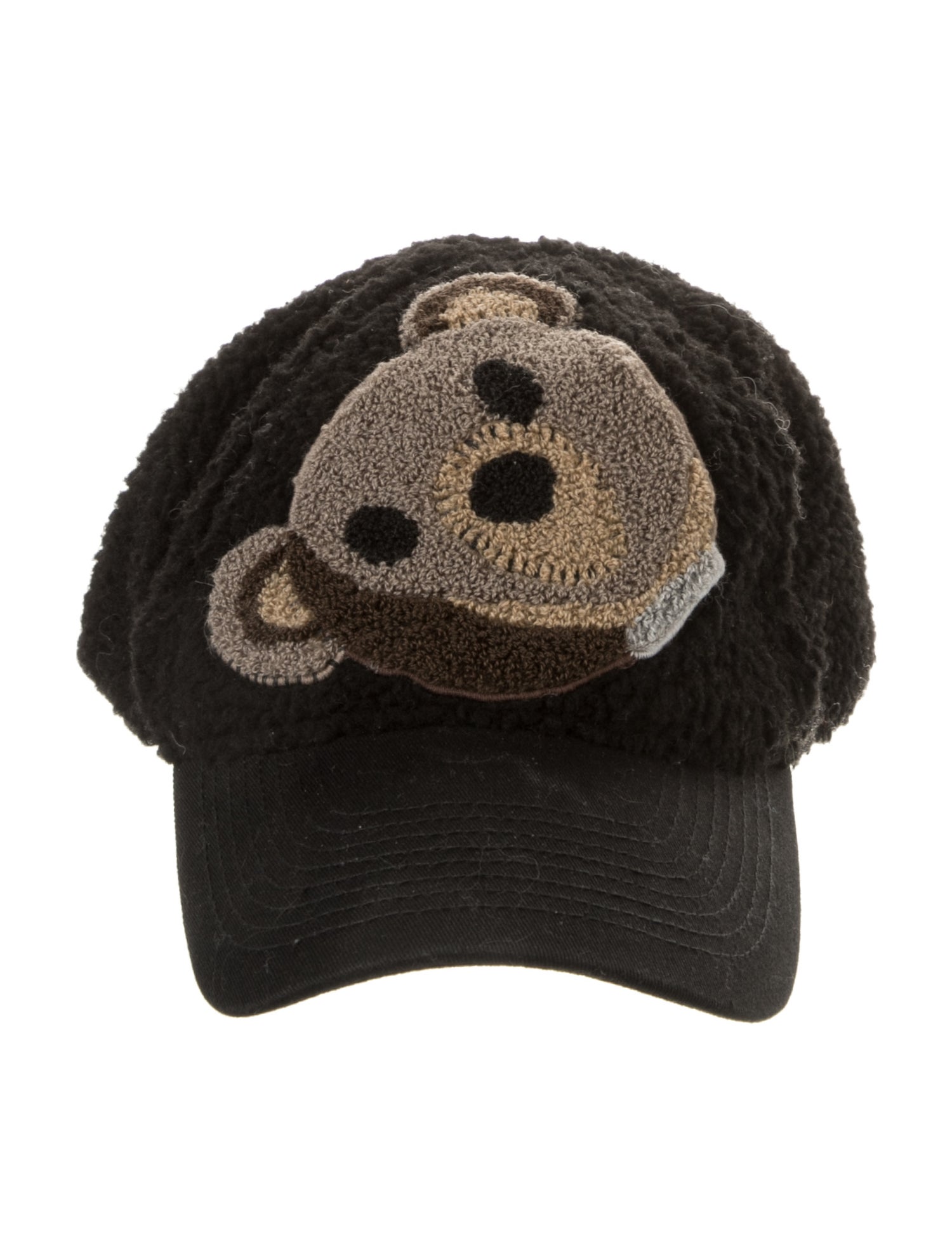 Palm Angels Sherpa Teddy Bear Cap
