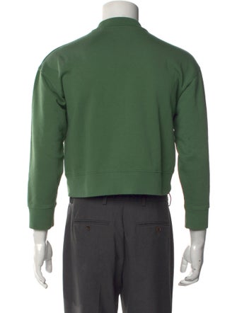 Palm Angels Graphic Print Turtleneck Pullover