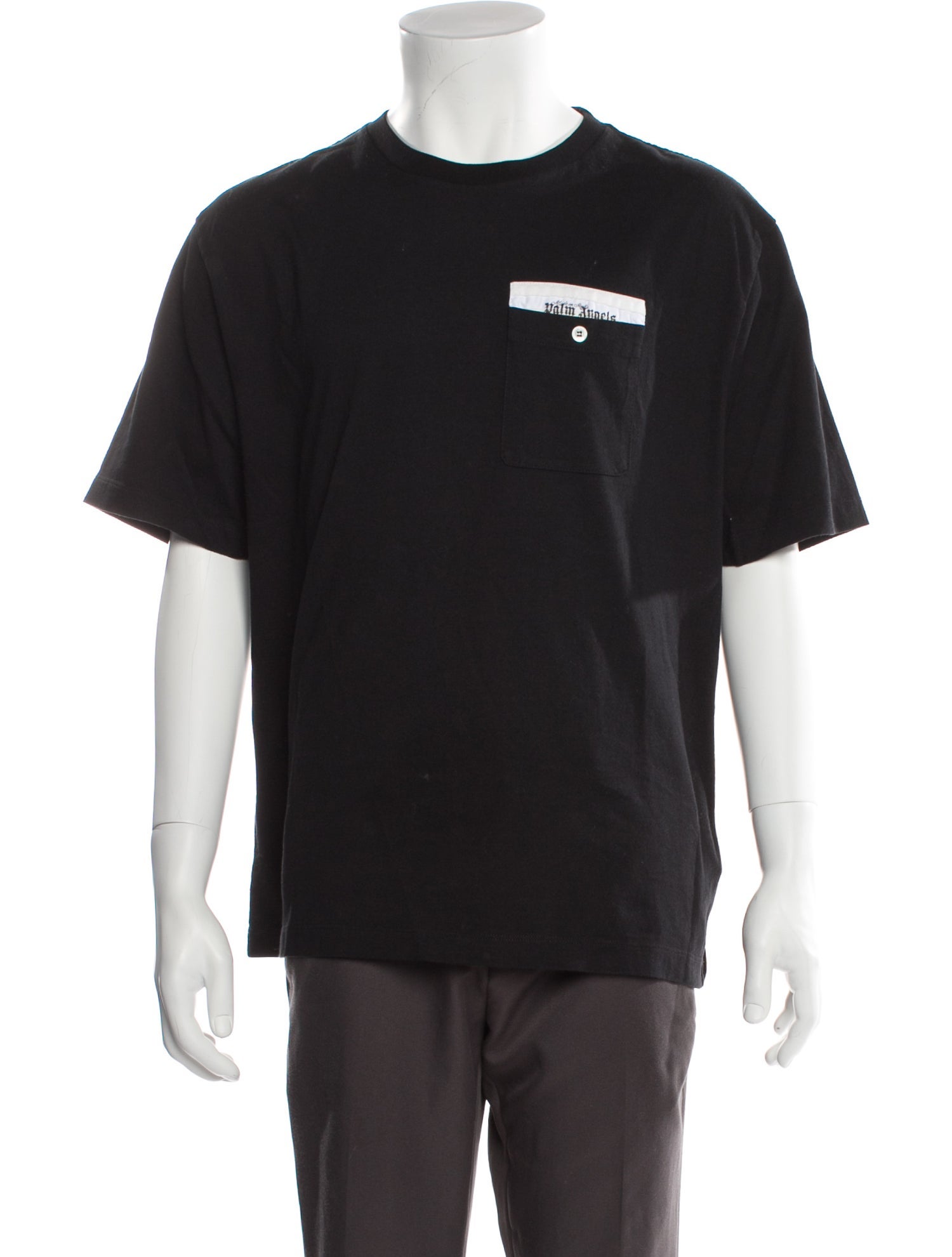 Palm Angels Graphic Print Crew Neck T-Shirt