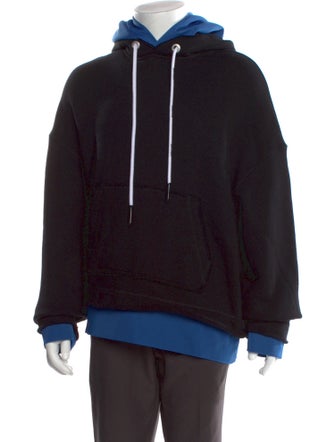 Palm Angels Crew Neck Long Sleeve Hoodie