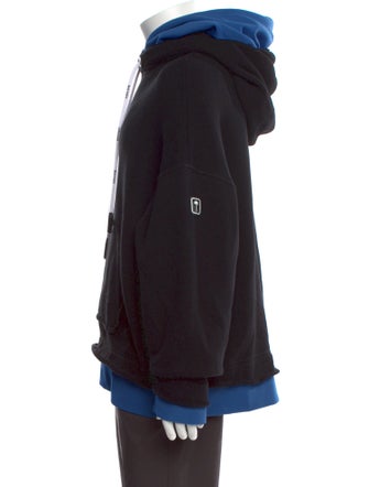 Palm Angels Crew Neck Long Sleeve Hoodie