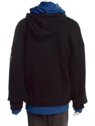 Palm Angels Crew Neck Long Sleeve Hoodie