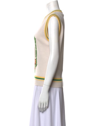 Palm Angels Wool Printed Sweater