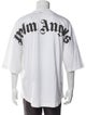 Palm Angels Graphic Print Crew Neck T-Shirt